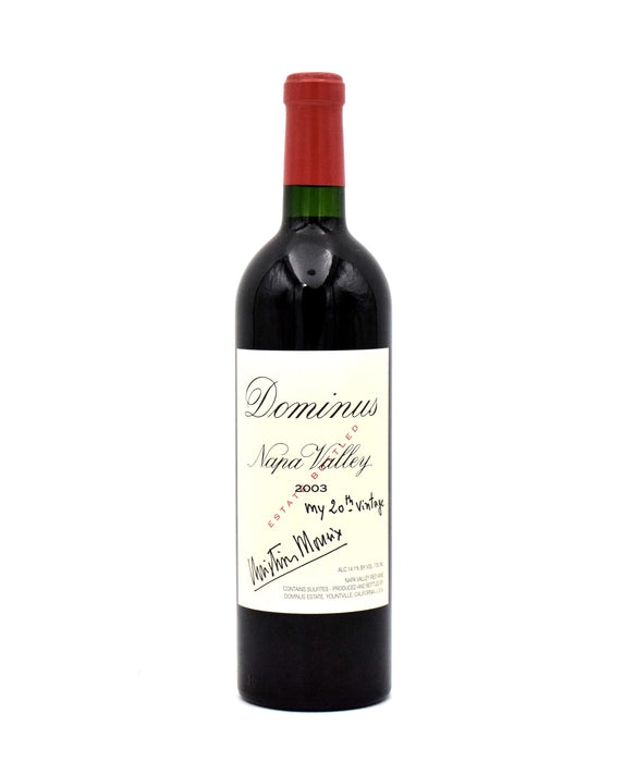 2003 Dominus Estate Christian Moueix