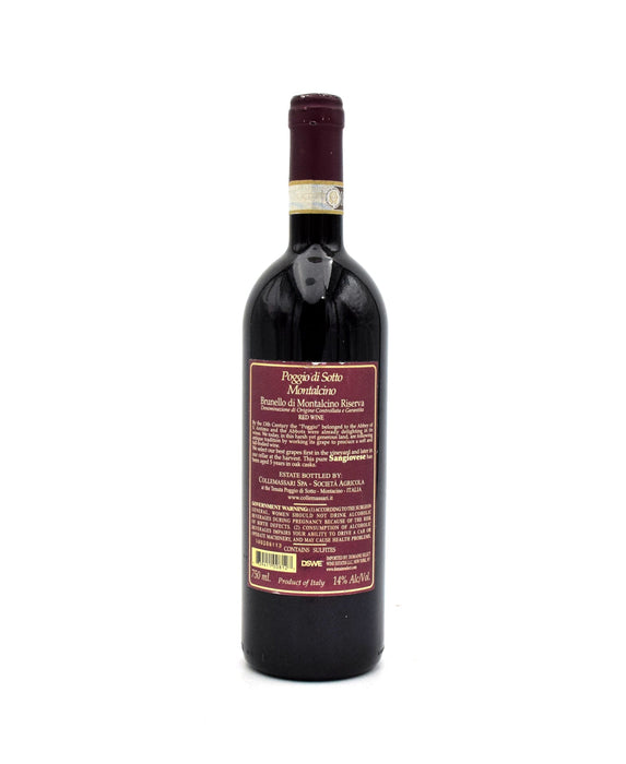 2008 Fattoria Poggio di Sotto Brunello di Montalcino Riserva DOCG