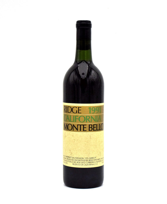 1991 Ridge Vineyards Monte Bello