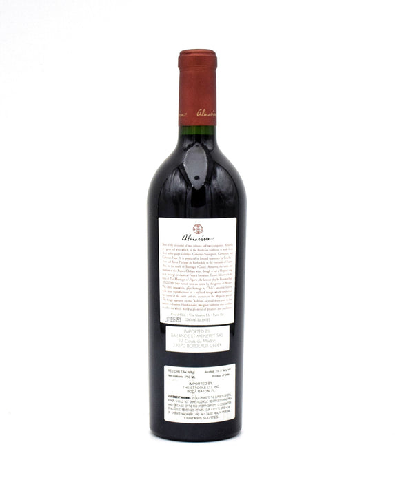 2003 Vina Almaviva (slightly stained label)