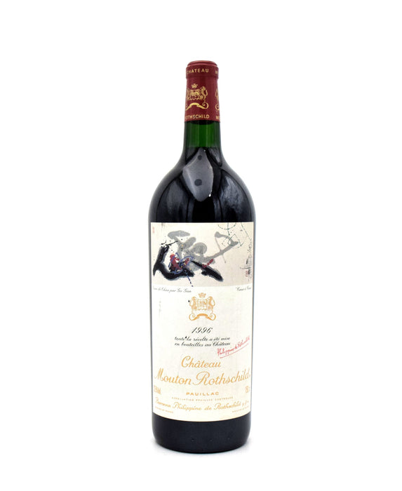 1996 Chateau Mouton Rothschild (1.5L) (Slightly Water Stained/ Scuffed Labels)