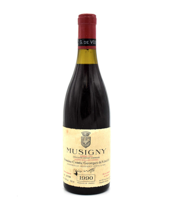 1990 Domaine Comte Georges de Vogue Musigny Grand Cru 'Cuvee Vieilles Vignes' (Slightly Torn Label)