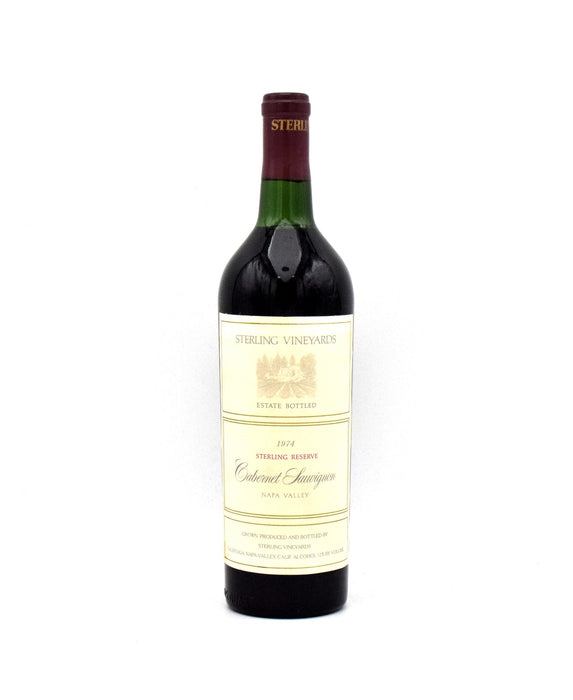 1974 Sterling Vineyards Napa Valley Reserve Cabernet Sauvignon