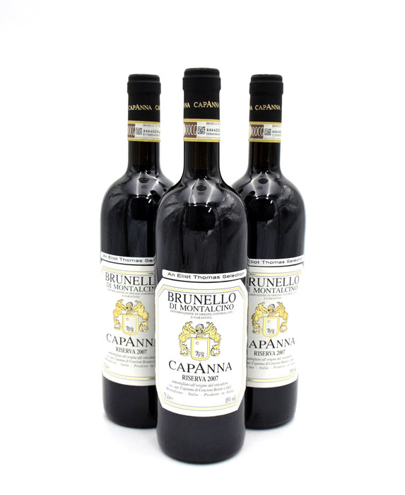 2007 Capanna Brunello di Montalcino Riserva DOCG