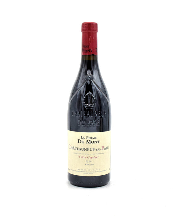2010 Stephane Vedeau La Ferme du Mont Chateauneuf-du-Pape Cotes Capelan