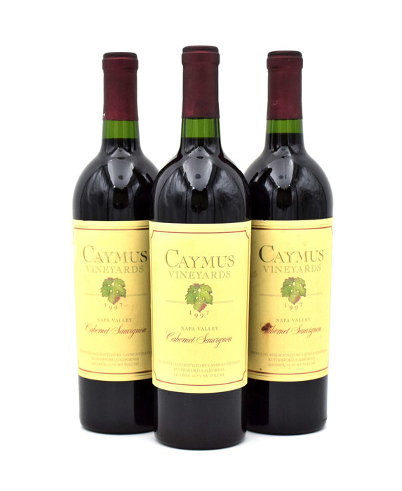 1997 Caymus Vineyards Cabernet Sauvignon (Slightly Stained Labels)