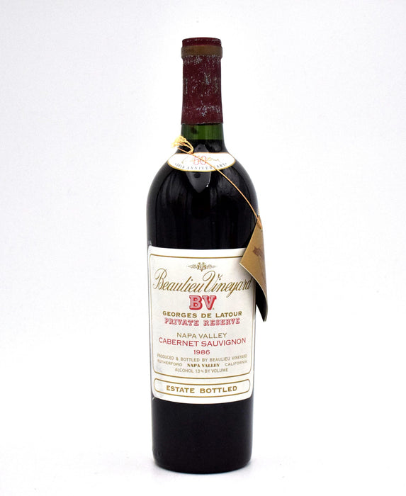1986 Beaulieu Vineyard BV Georges de Latour '50th Anniversary' Private Reserve Cabernet Sauvignon