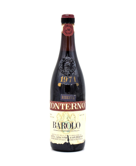 1971 Giacomo Conterno Barolo Riserva DOCG