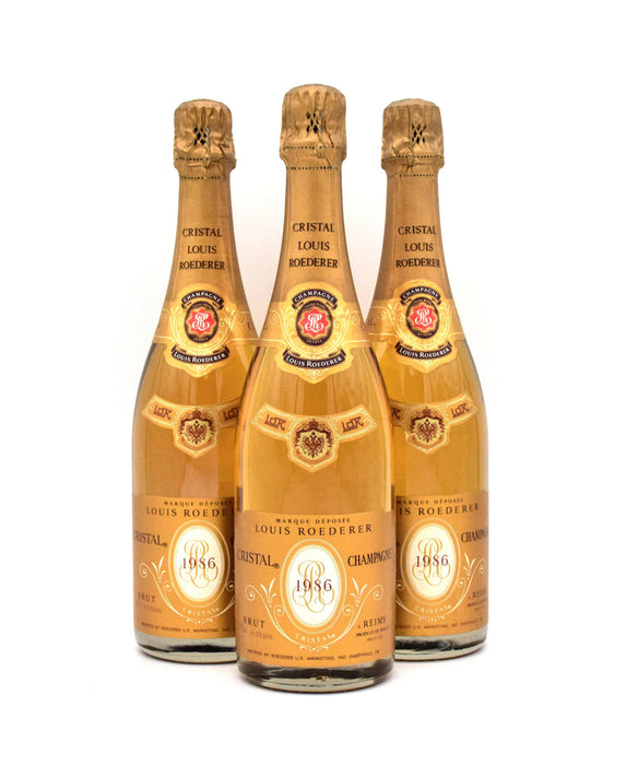 1986 Louis Roederer Cristal Millesime Brut (No Box)