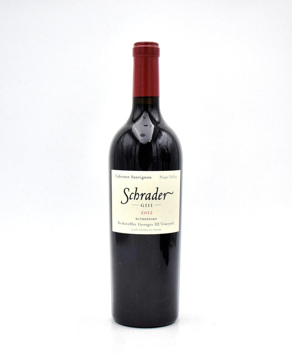 2012 Schrader Cellars Assortment Case (Case of 6 Bottles)(1 GIII, 2CCS, 2 LPV, 1 T6)