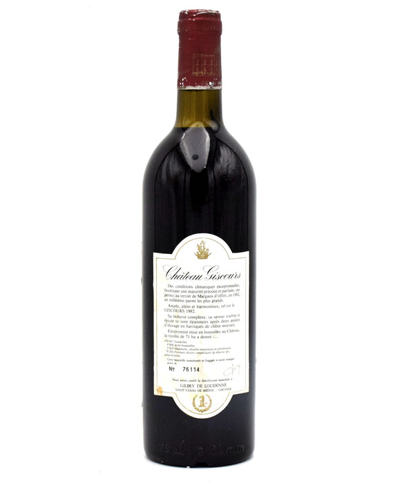 1982 Chateau Giscours (Slightly Stained Label/ Corroded Capsule)