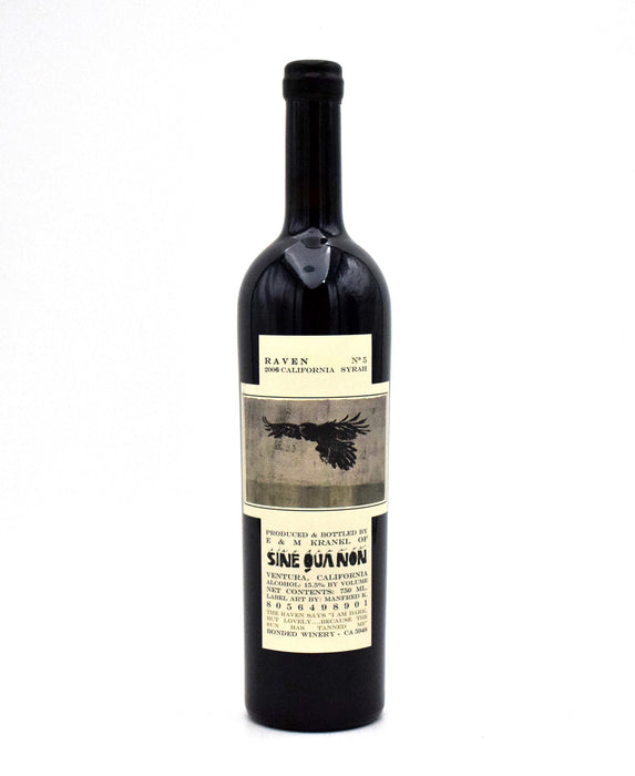 2006 Sine Qua Non Raven Series Syrah (No.5)