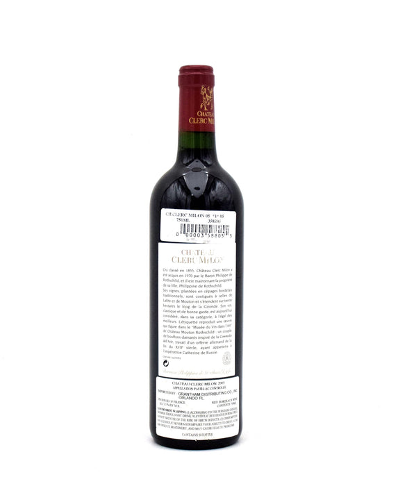 2005 Chateau Clerc-Milon