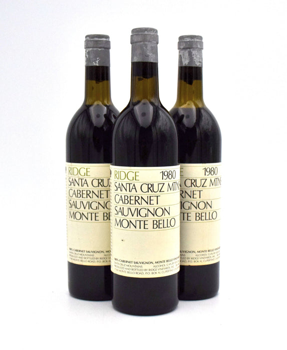 1980 Ridge Vineyards Monte Bello