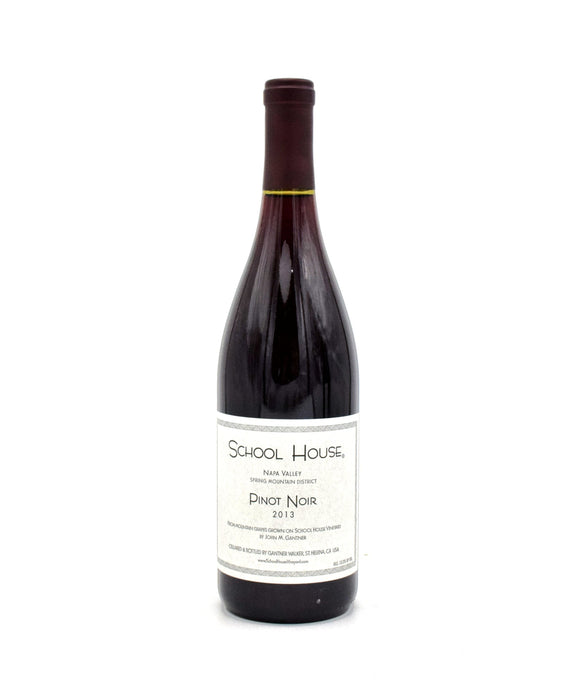 2013 School House Vineyard Pinot Noir