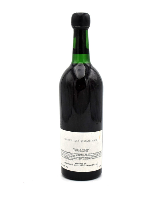 1963 Warre's Vintage Port (Grants of St James Selection)