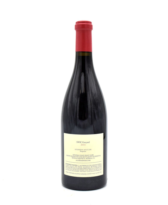 2014 Occidental-Kistler Vineyards 'SWK Vineyard' Pinot Noir