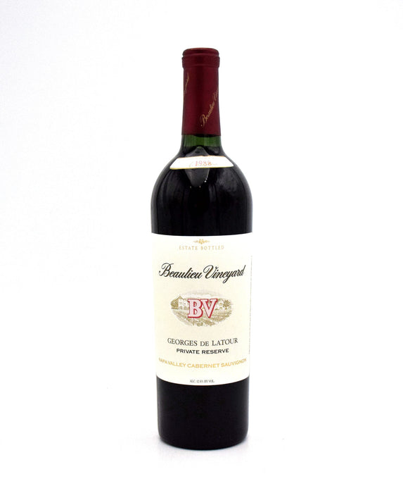 1988 Beaulieu Vineyard BV Georges de Latour Private Reserve Cabernet Sauvignon