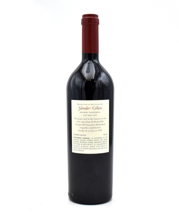 2010 Schrader Cellars 'GIII' Beckstoffer George III Vineyard Cabernet Sauvignon