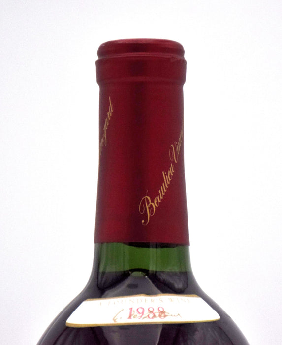1988 Beaulieu Vineyard BV Georges de Latour Private Reserve Cabernet Sauvignon