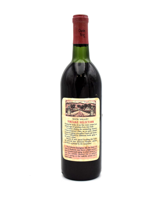 1979 Charles Krug Peter Mondavi Family Vintage Selection Cabernet Sauvignon (VHS)