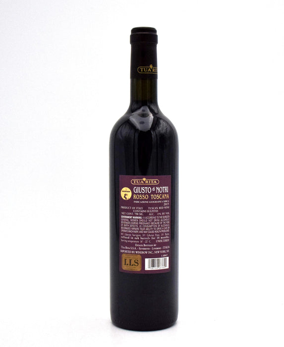 2015 Tua Rita Giusto di Notri Toscana IGT (Very Slightly Scuffed Label)