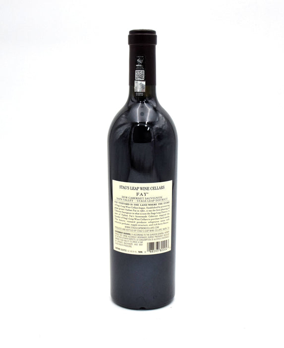 2018 Stag's Leap Wine Cellars 'Fay' Cabernet Sauvignon