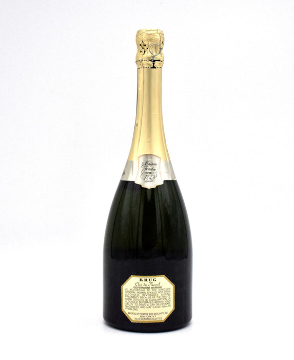 1982 Krug Clos du Mesnil Blanc de Blancs Brut (Very Small Label Tear)