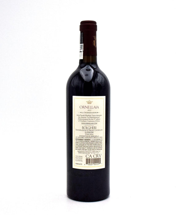 2022 Ornellaia 'Vendemmia d'Artista Special Edition: La Determinazione' Bolgheri Superiore