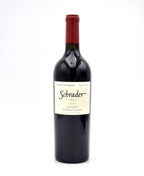 2013 Schrader Cellars Assortment Case (Case of 6 Bottles) (GIII, CCS, To Kalon, LPV, RBS, T6)
