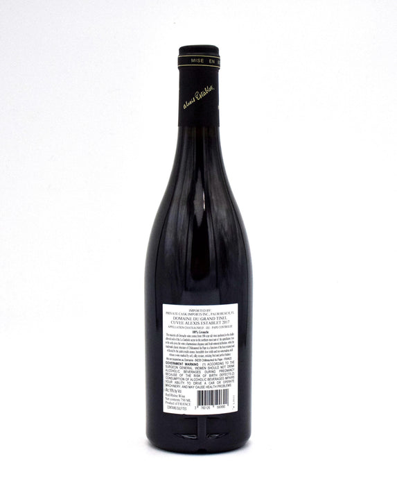 2017 Domaine du Grand Tinel Chateauneuf-du-Pape Cuvee Prestige Alexis Establet