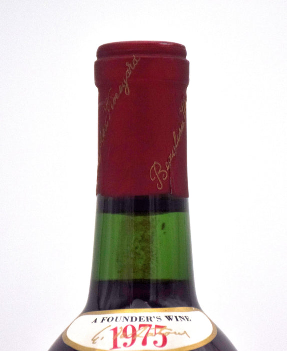 1975 Beaulieu Vineyard BV Georges de Latour Private Reserve Cabernet Sauvignon