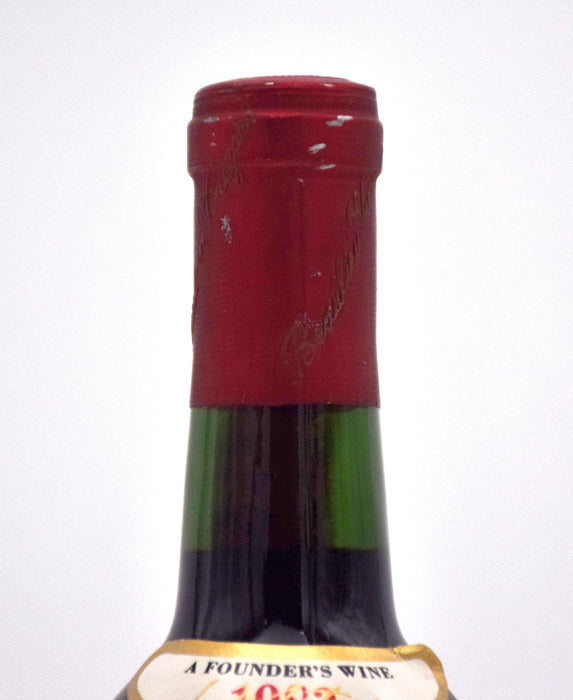 1983 Beaulieu Vineyard BV Georges de Latour Private Reserve Cabernet Sauvignon