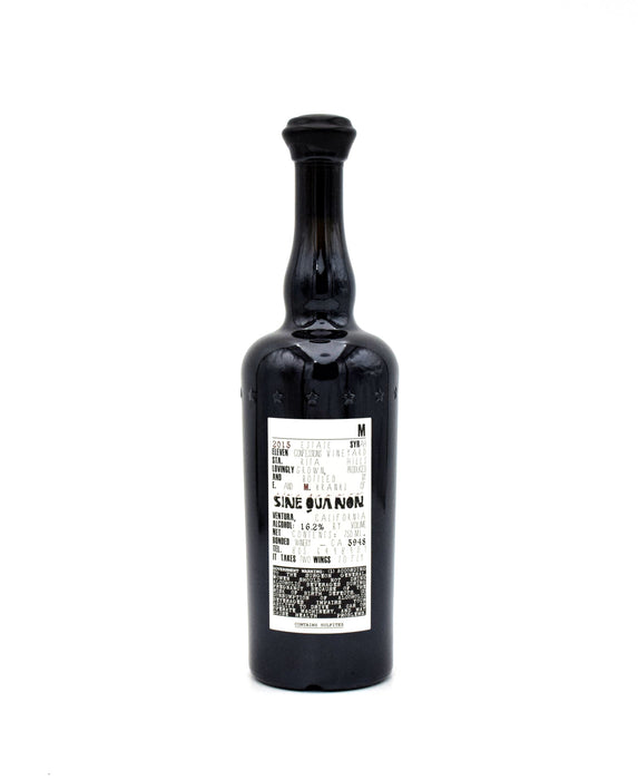 2015 Sine Qua Non 'M' Syrah