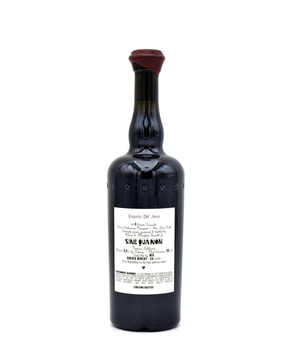 2016 Sine Qua Non 'Pajarito del Amor' Grenache