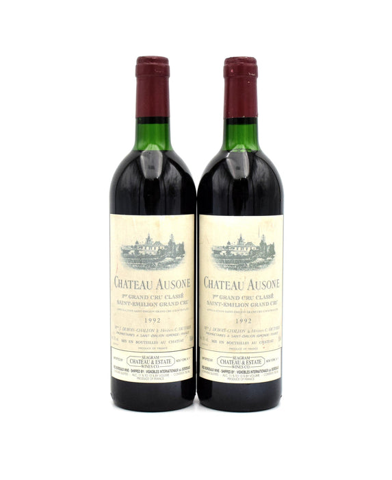 1992 Chateau Ausone (Faded Labels/ Sligtly Damages Capsules)