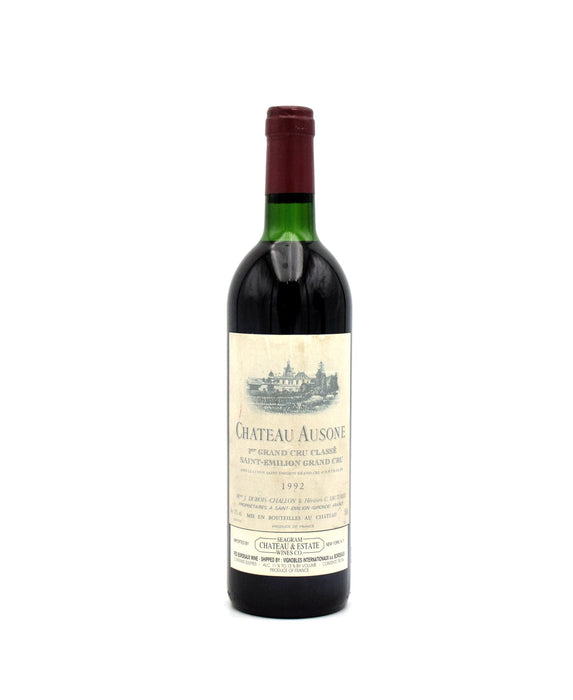 1992 Chateau Ausone (Faded Labels/ Sligtly Damages Capsules)