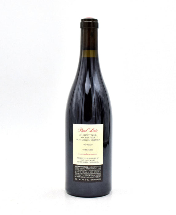 2015 Paul Lato 'The Contender' Drum Canyon Vineyard Pinot Noir