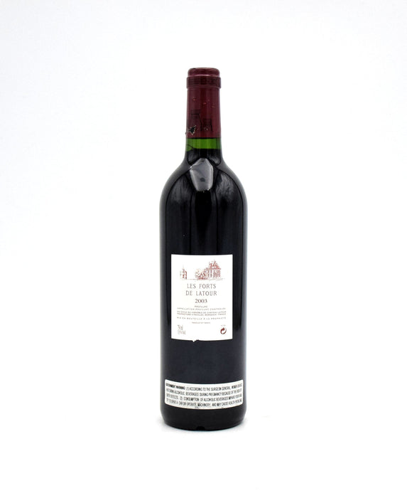 2003 Chateau Latour 'Les Forts de Latour'