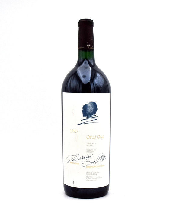 1993 Opus One 1.5L (Slightly Torn Label)
