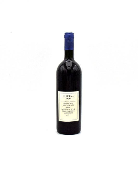 1980 Tenuta San Guido Sassicaia Bolgheri