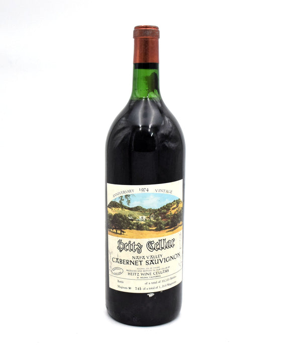 1974 Heitz Cellar Martha's Vineyard Cabernet Sauvignon (PERFECT CONDITION & SIGNED) (1.5L)