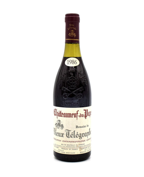 1986 Domaine du Vieux Telegraphe Chateauneuf-du-Pape La Crau