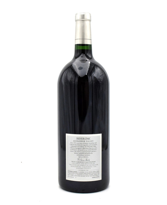 2018 Silver Oak Cellars Alexander Valley Cabernet Sauvignon (3L)