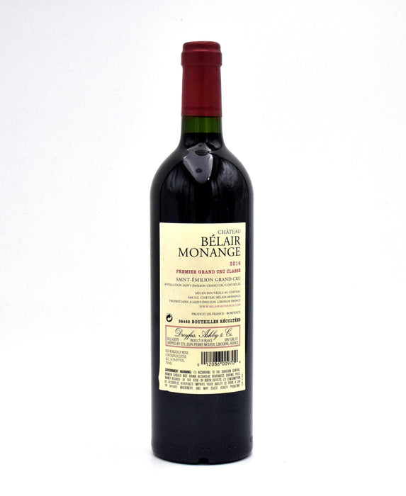 2016 Chateau Belair-Monange