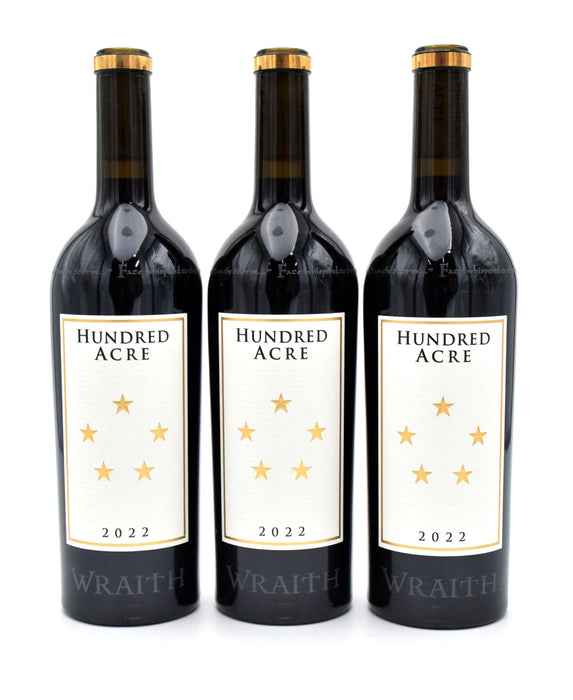 2022 Hundred Acre 'Wraith' Cabernet Sauvignon (Case of 3 Bottles)