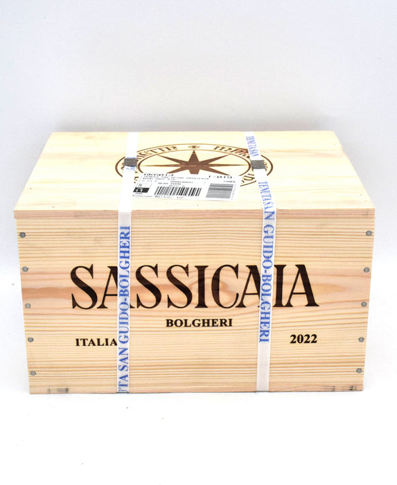 2022 Tenuta San Guido Sassicaia Bolgheri (Case of 6 Bottles)