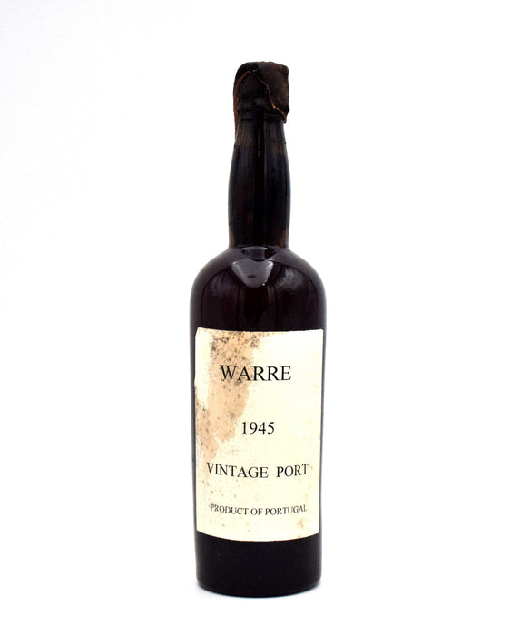 1945 Warre's Vintage Port (Slightly Broken Wax /Stained Label)