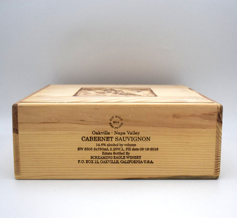 2014 Screaming Eagle Cabernet Sauvignon (Case of 3 Bottles)