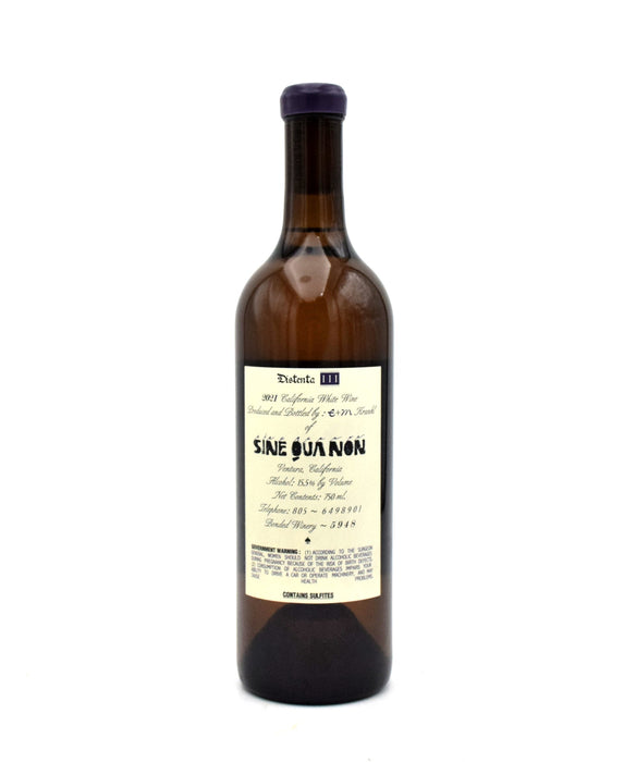2021 Sine Qua Non Distenta III White